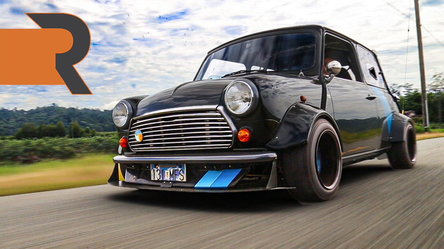 This Custom Mid-Engine Mini Revs to 13,000 RPM! | Outrunning Sanity ...