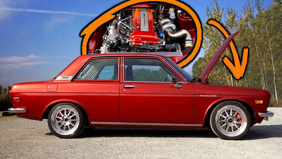 Can a 54 Year-Old Datsun Handle a Big Turbo SR20?!