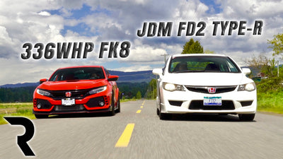The Greatest Modern Civic Type-R?! | JDM FD2 vs. Modified FK8 (N/A vs. Turbo)