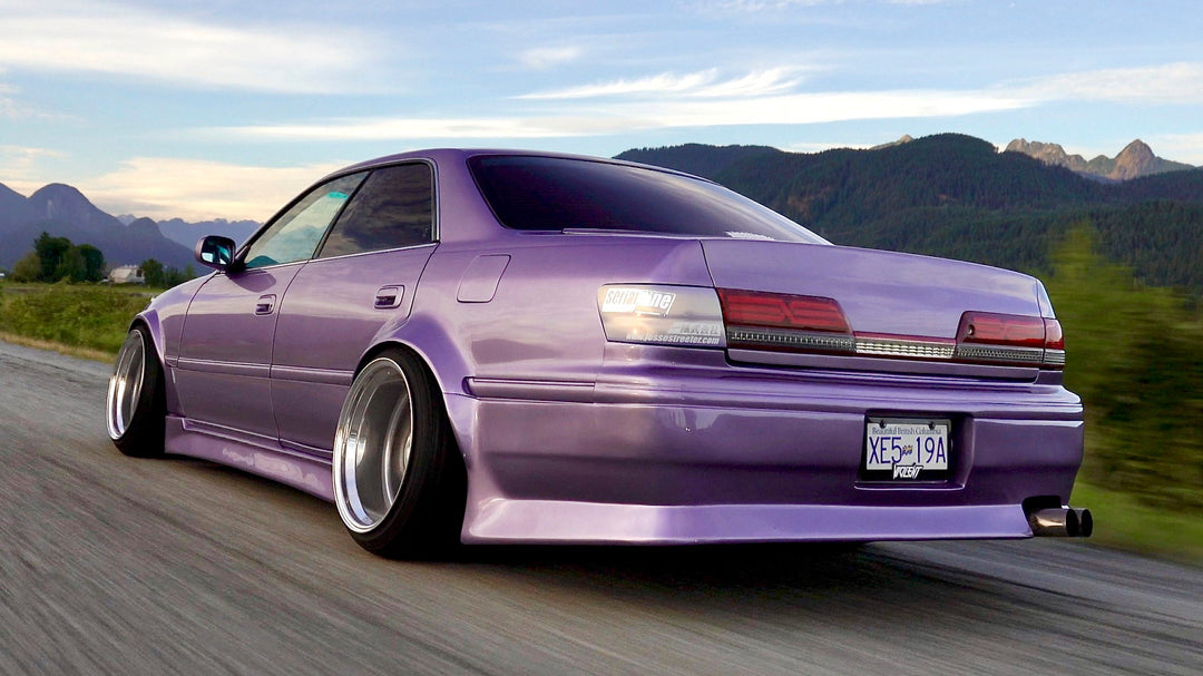 He Sold his R34 and S15 to Build this Slammed Toyota Mk II