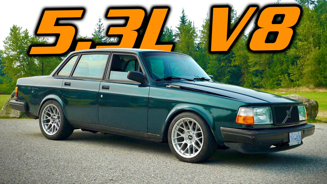 This DIRTY V8 Volvo 240 was Built to Embarrass your E30
