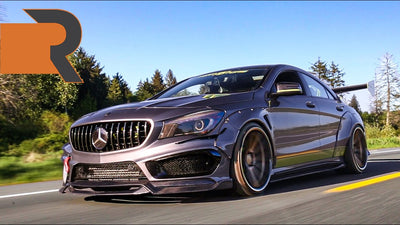 Slammed JDM Inspired Mercedes CLA 250 | Air-Ride Takes on the Streets!
