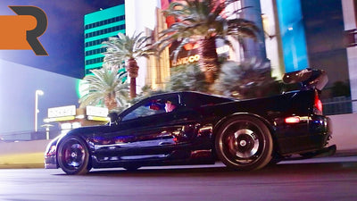 Single Turbo '91 Acura NSX Takes on Las Vegas