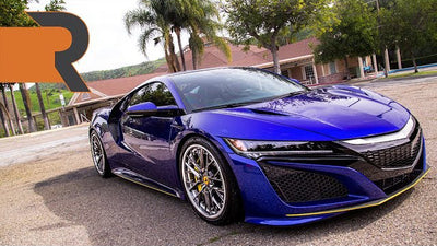 The Modified Blue Pearl 2017 Acura NSX on iLIFT Air Suspension | "HI OFFICER!"