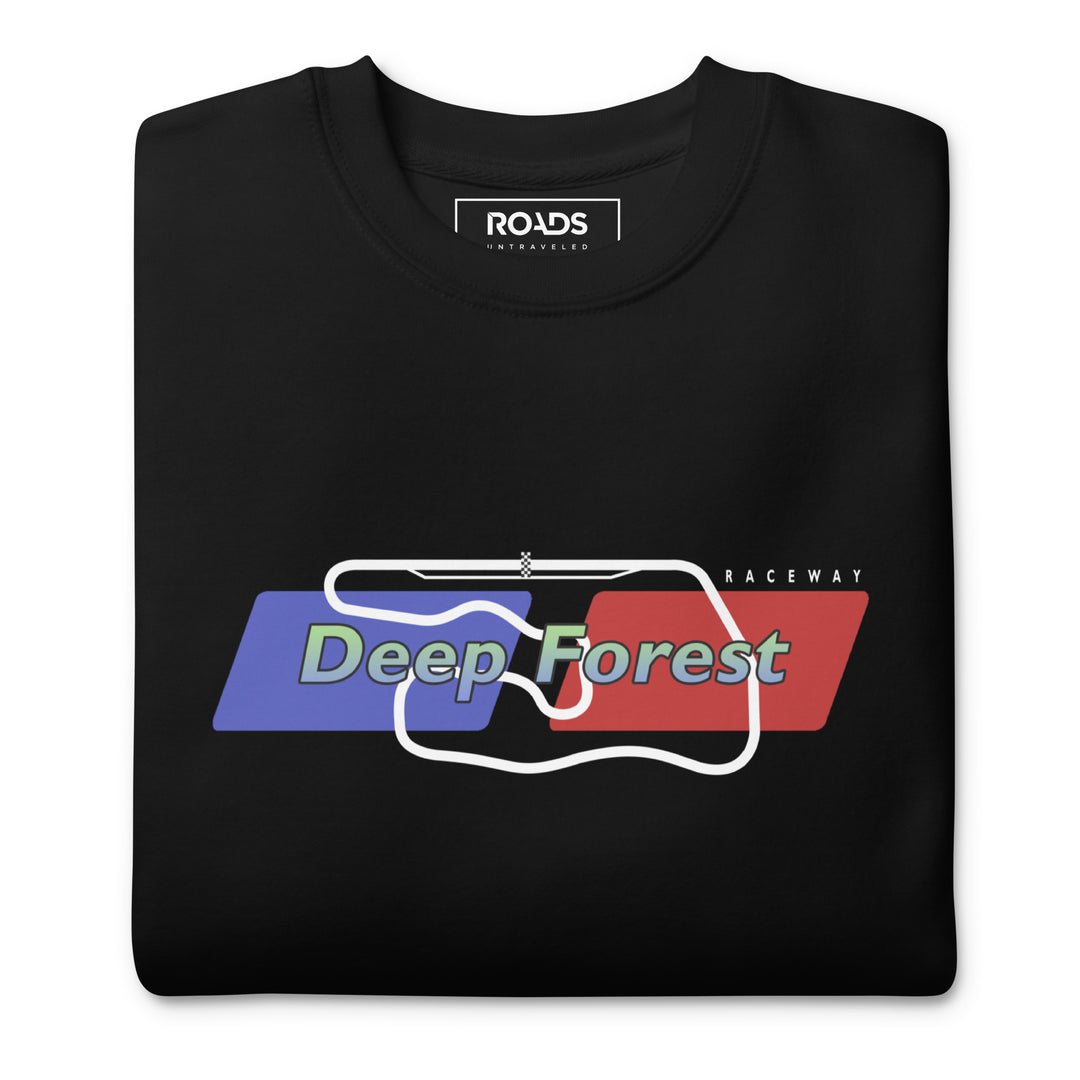 Deep Forest Raceway Sweatshirt - Black