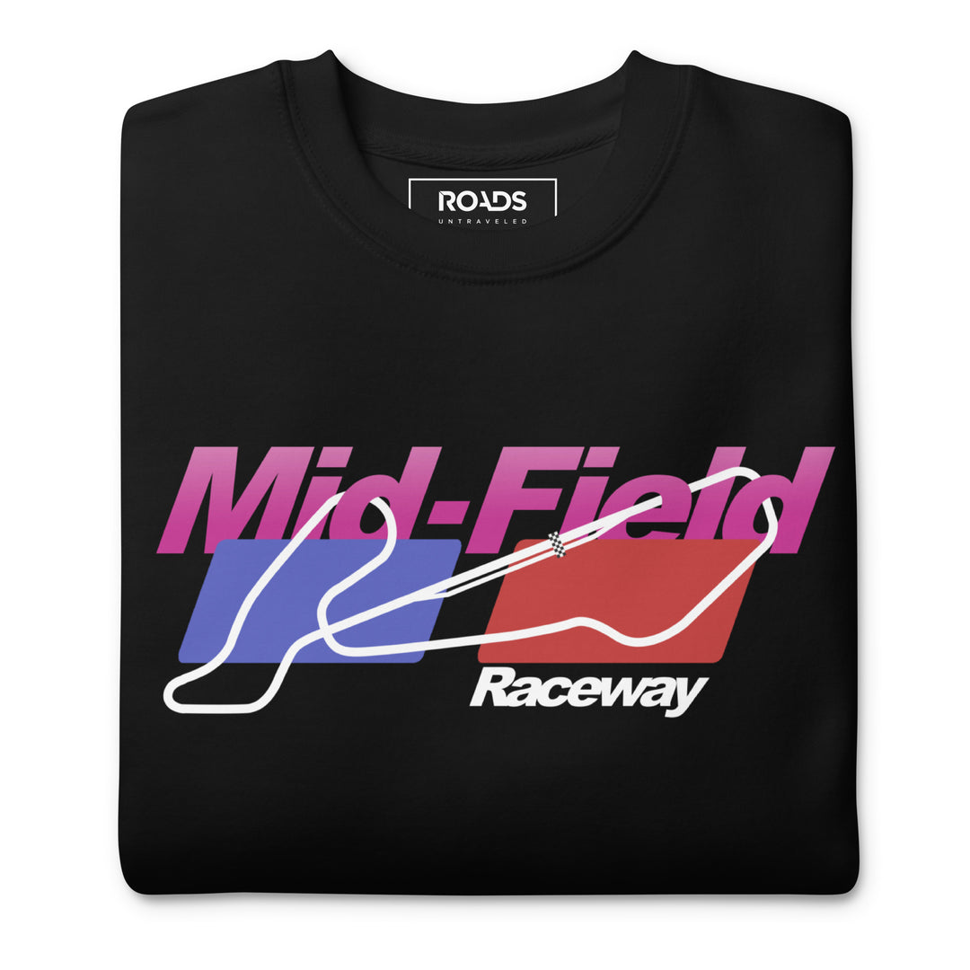 Mid-Field Raceway Sweatshirt - Black