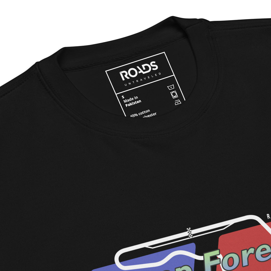 Deep Forest Raceway Sweatshirt - Black